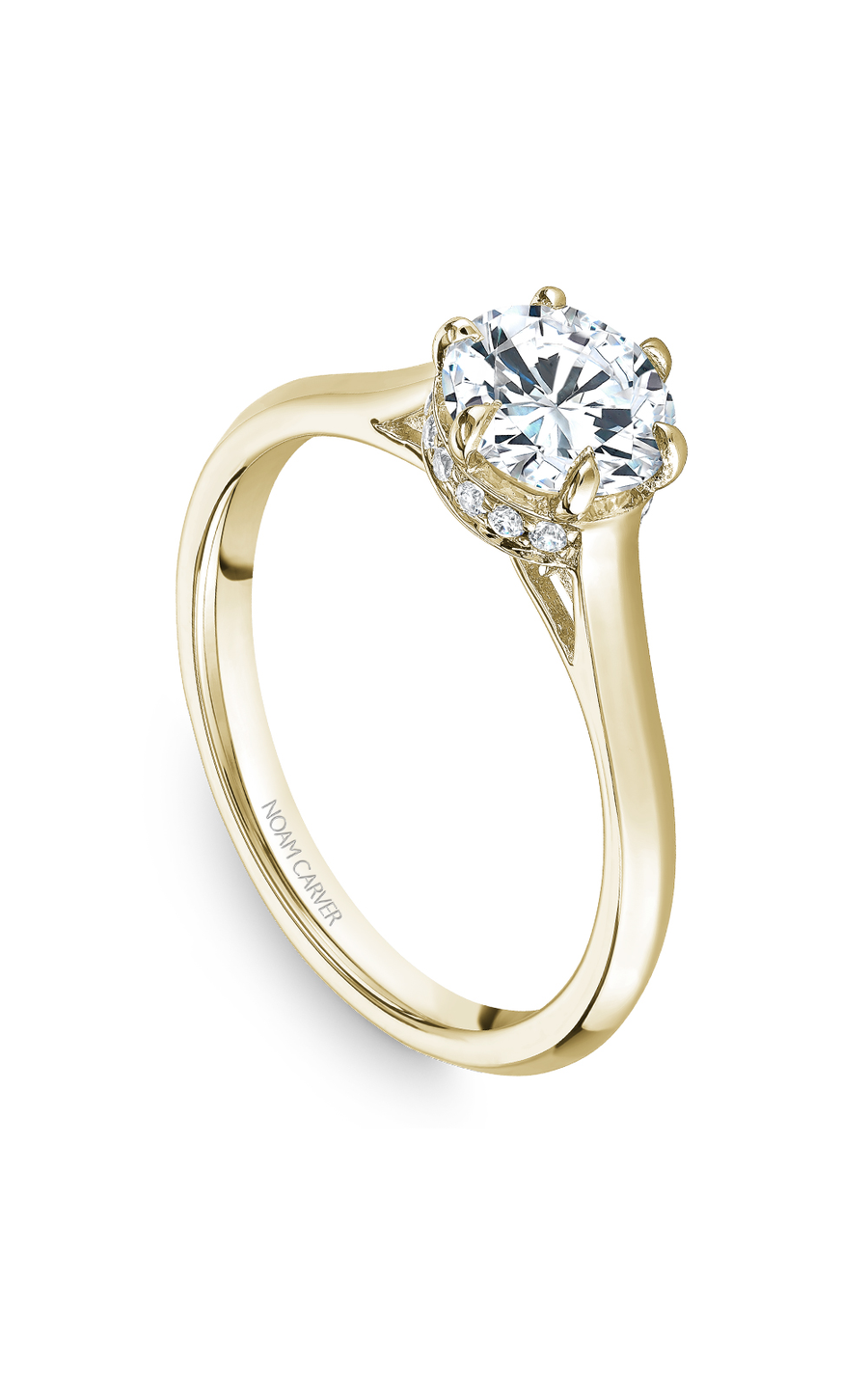 Noam Carver Solitaire Engagement Ring B242-01YA