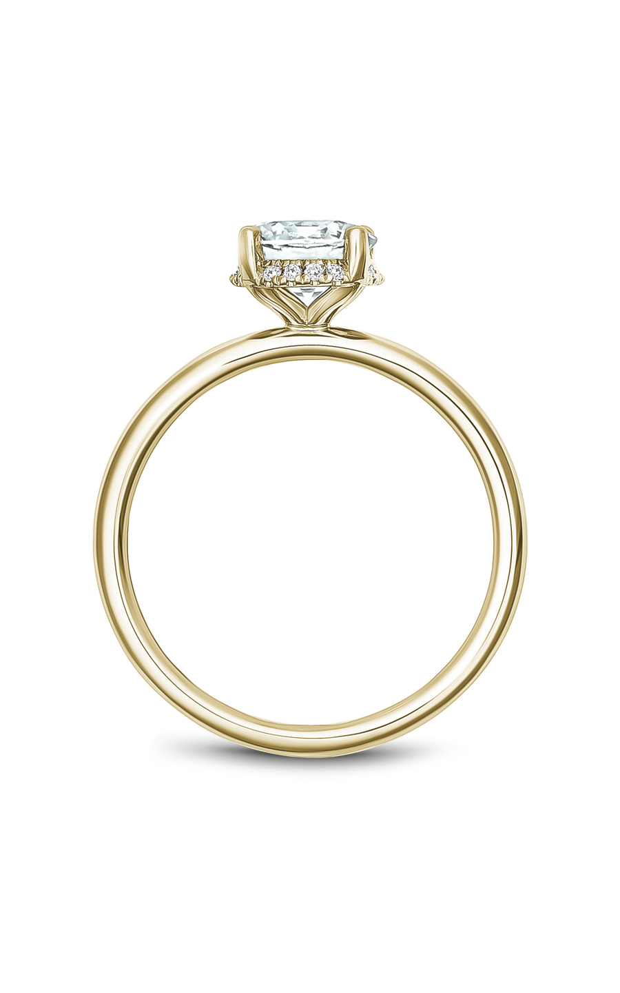 Noam Carver Solitaire Engagement Ring B263-02YA