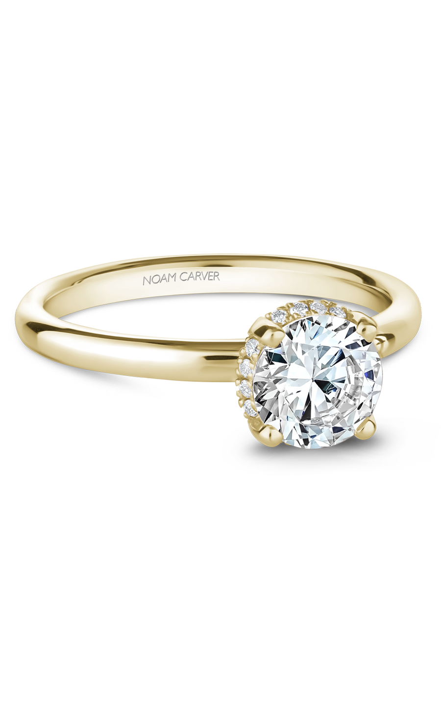 Noam Carver Solitaire Engagement Ring B263-02YA