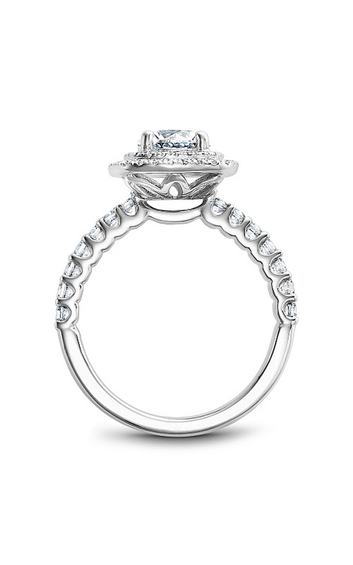 Noam Carver Halo Engagement Ring B222-01A