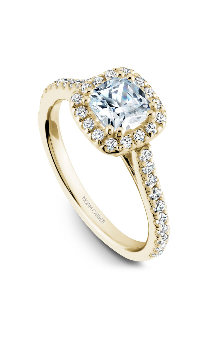 Noam Carver Halo Engagement Ring R050-05YA