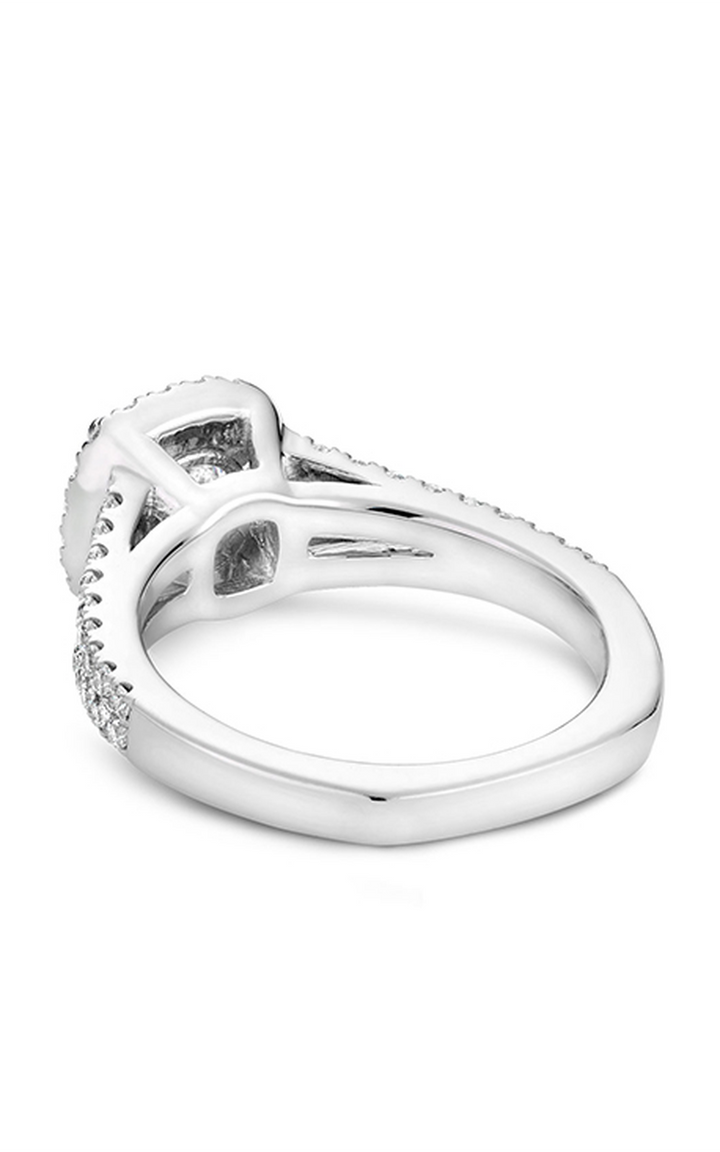 Noam Carver Halo Engagement Ring B015-01A