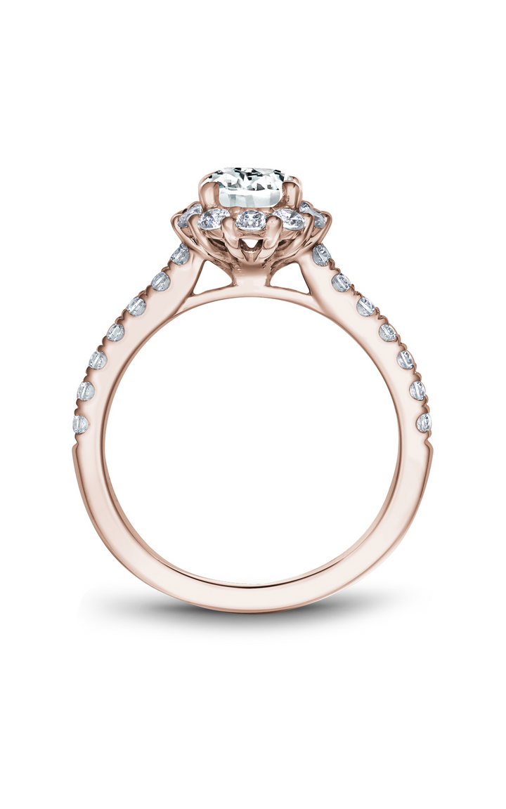 Noam Carver Halo Engagement Ring B189-01RA