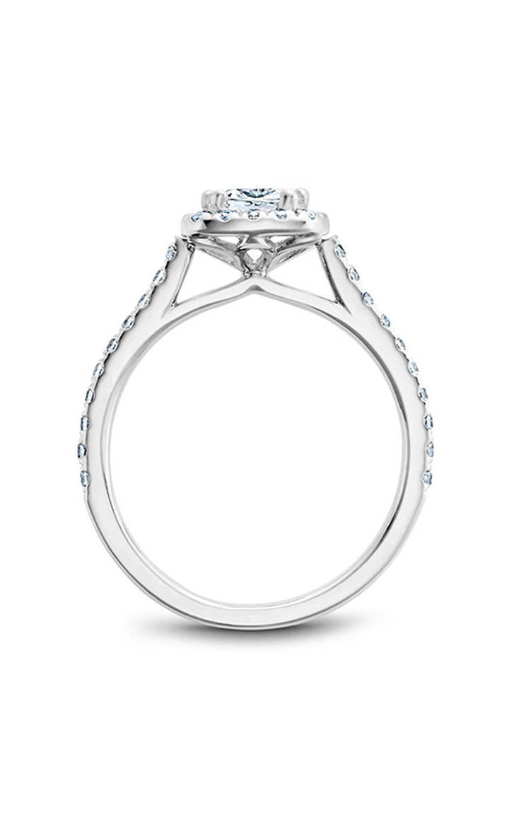 Noam Carver Halo Engagement Ring R050-05A