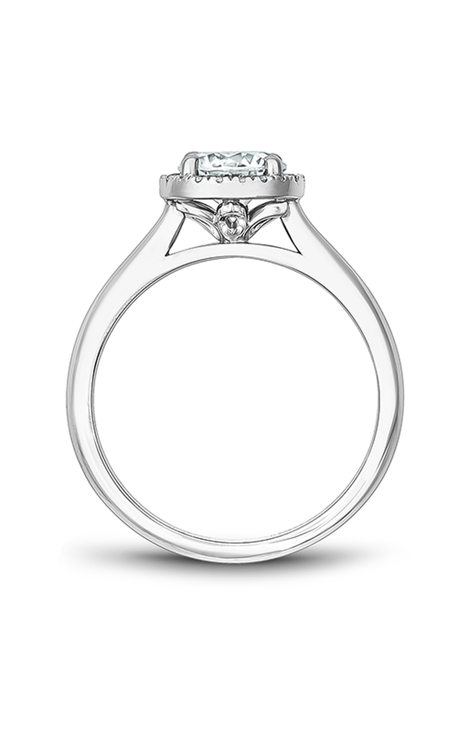 Noam Carver Halo Engagement Ring B260-01A