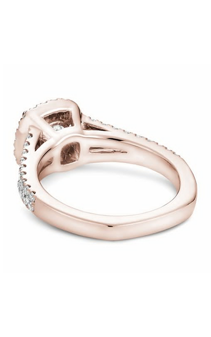 Noam Carver Halo Engagement Ring B015-01RA