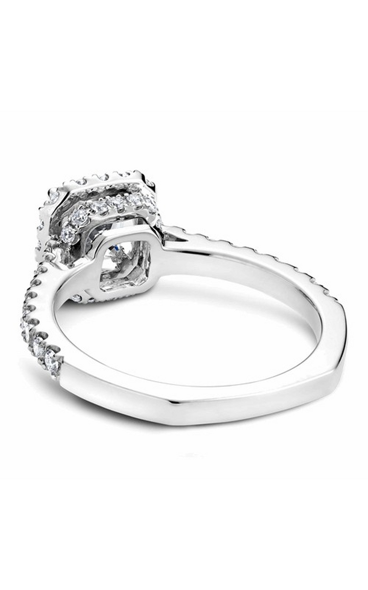 Noam Carver Halo Engagement Ring B034-02A