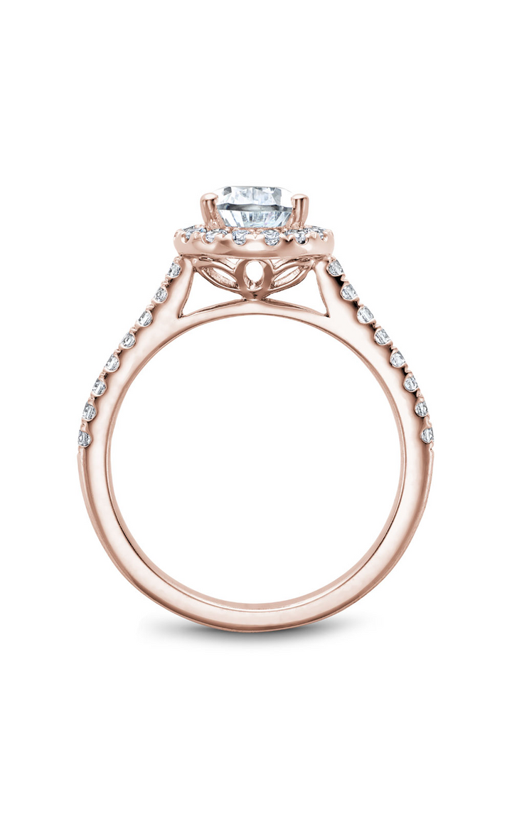 Noam Carver Halo Engagement Ring B169-01RA