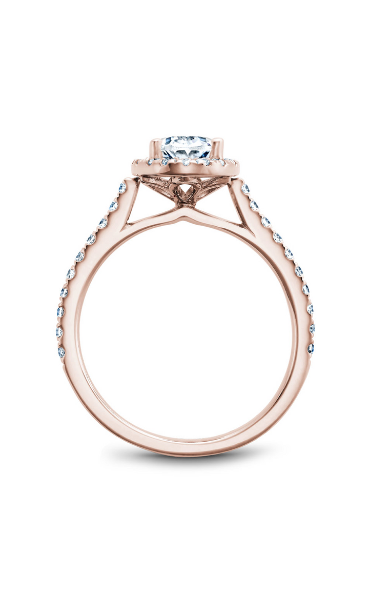 Noam Carver Halo Engagement Ring R050-02RA