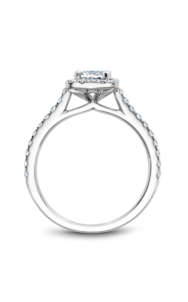 Noam Carver Halo Engagement Ring R050-04A