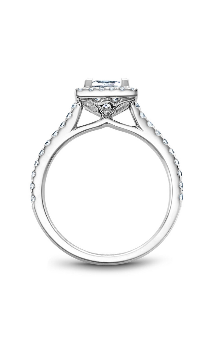 Noam Carver Halo Engagement Ring R050-06A