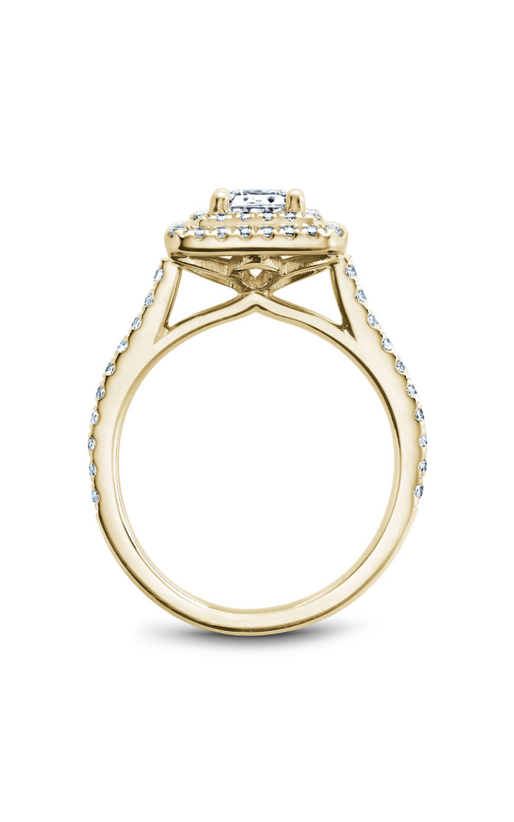 Noam Carver Halo Engagement Ring R051-04YA