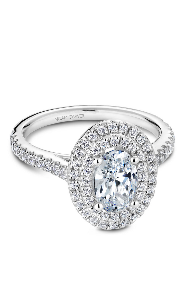 Noam Carver Modern Engagement Ring R051-02A