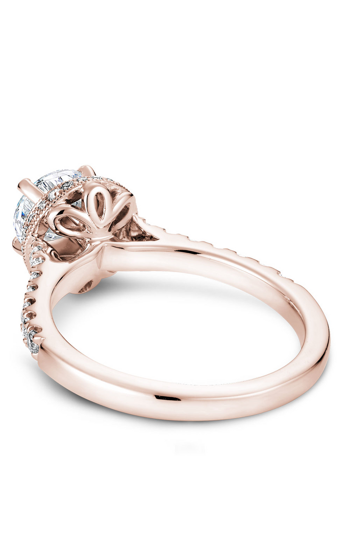 Noam Carver Halo Engagement Ring B082-01RA