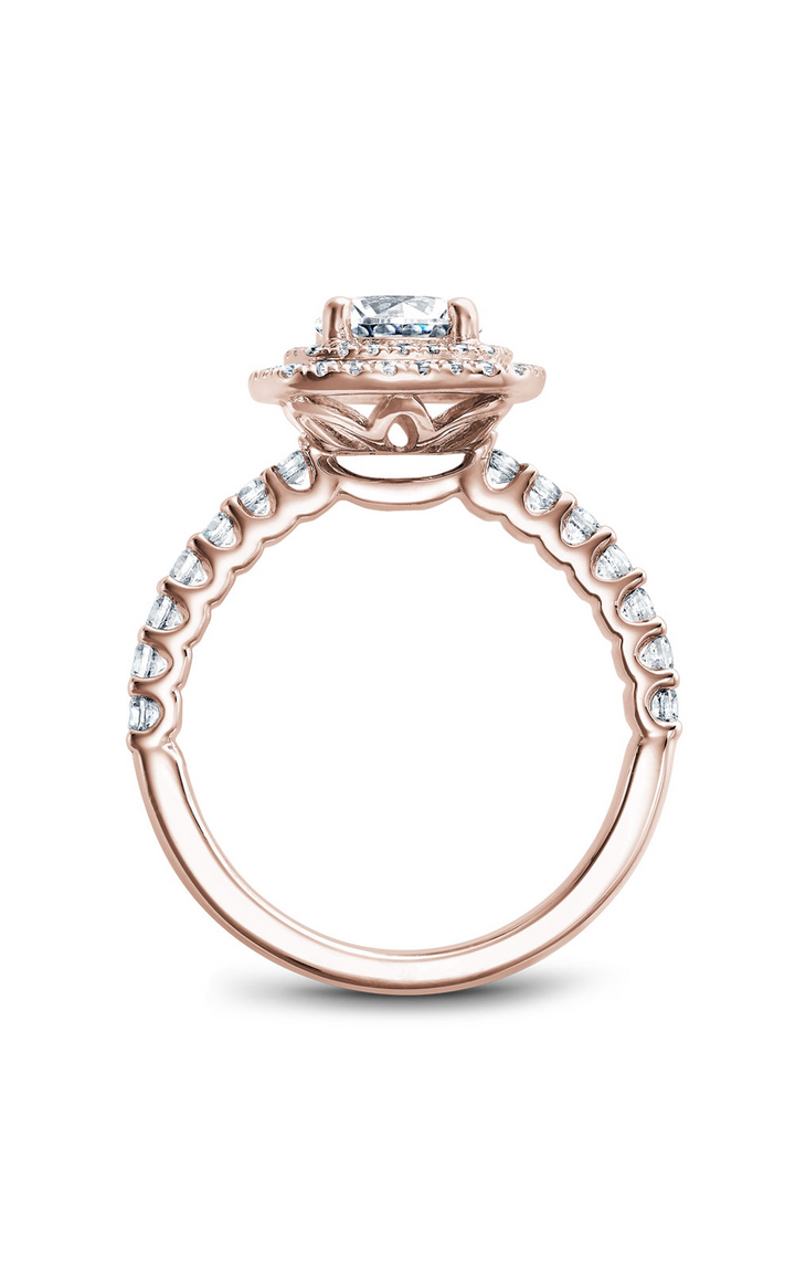 Noam Carver Halo Engagement Ring B222-01RA