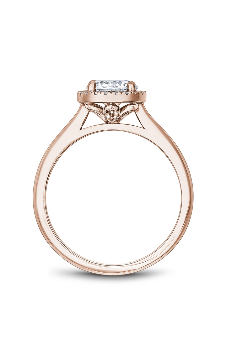 Noam Carver Halo Engagement Ring B260-01RA