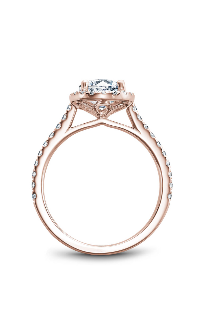 Noam Carver Halo Engagement Ring R050-01RA