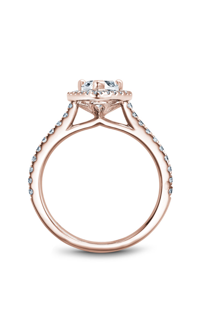 Noam Carver Halo Engagement Ring R050-03RA