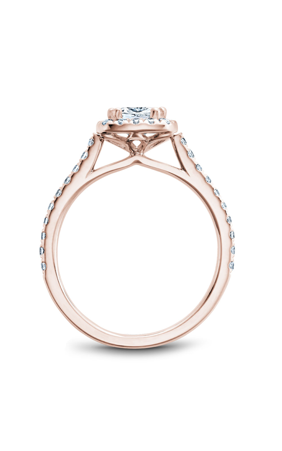 Noam Carver Halo Engagement Ring R050-05RA