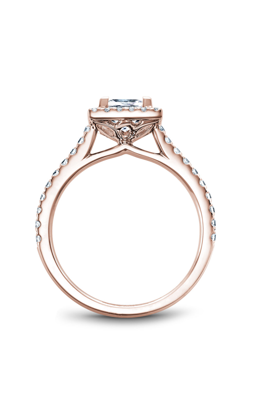 Noam Carver Halo Engagement Ring R050-06RA