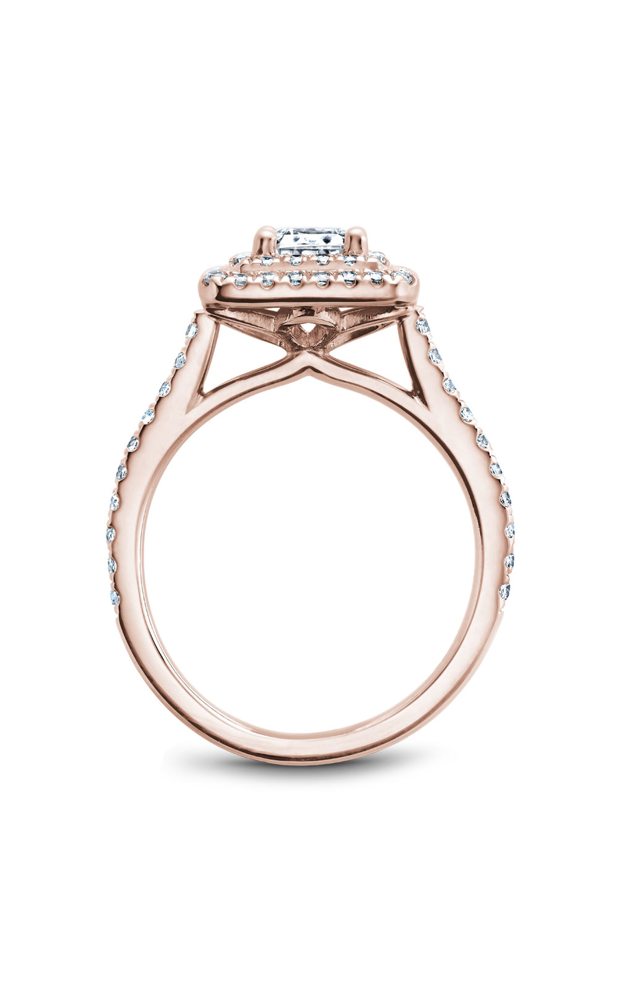 Noam Carver Halo Engagement Ring R051-04RA