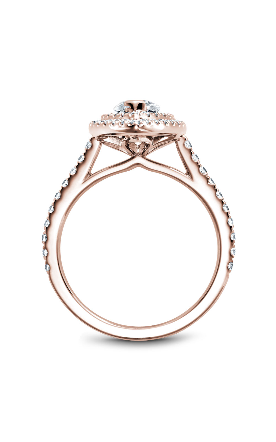 Noam Carver Halo Engagement Ring R051-07RA