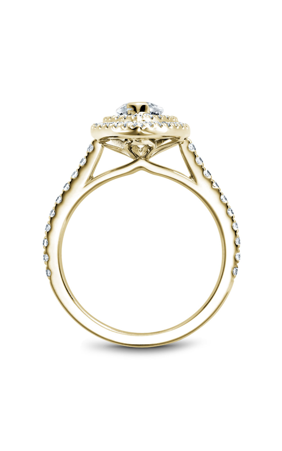 Noam Carver Halo Engagement Ring R051-07YA