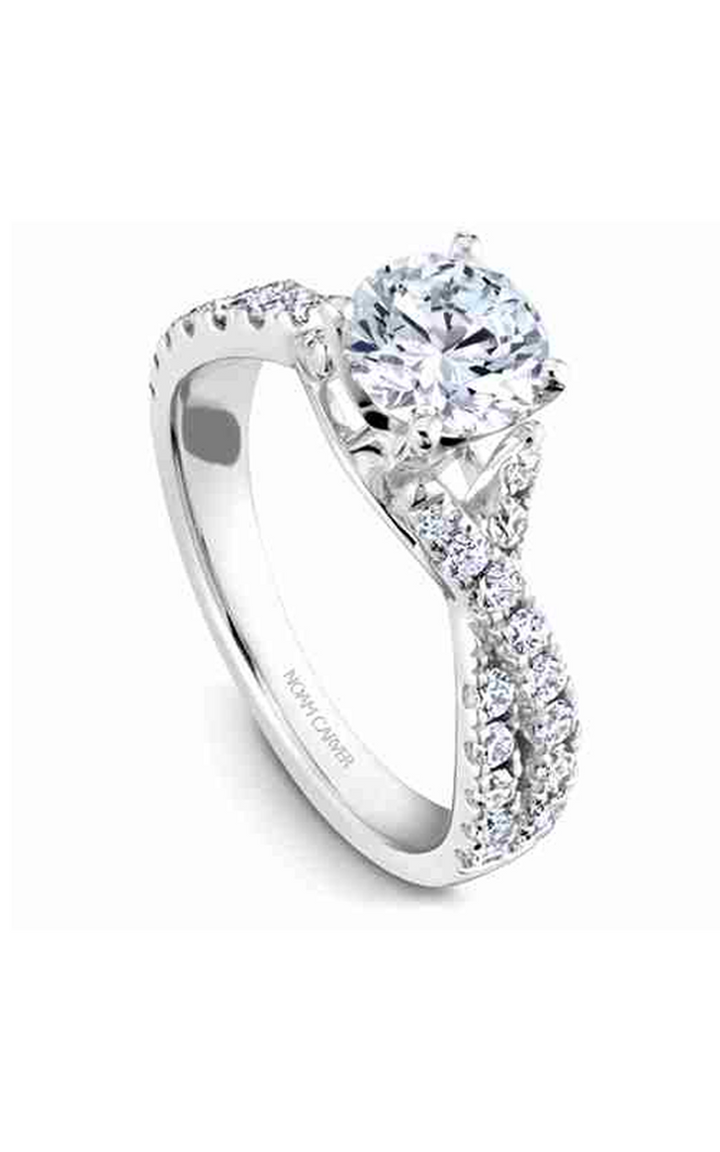 Noam Carver Twist Band Engagement Ring B154-01A