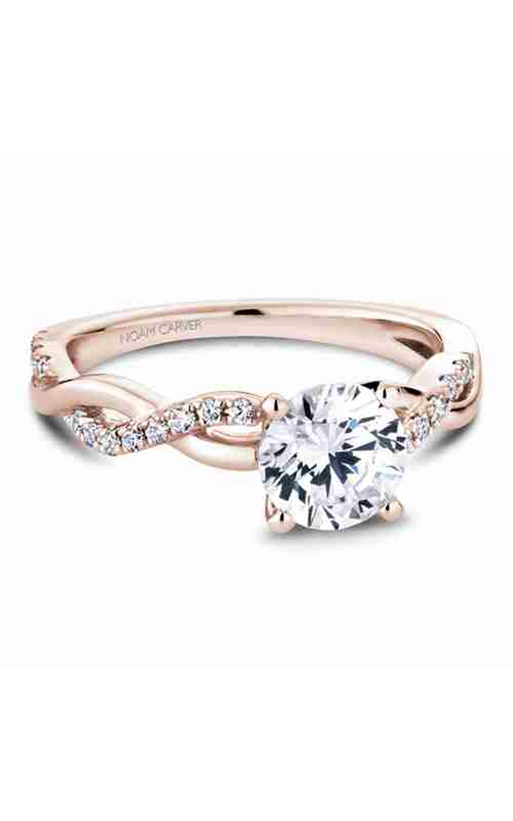 Noam Carver Twist Band Engagement Ring B185-02RA