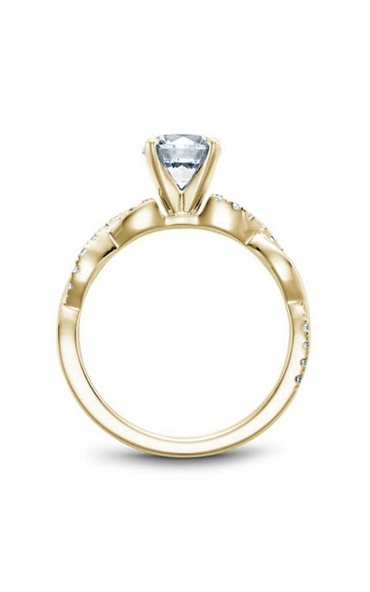 Noam Carver Twist Band Engagement Ring B185-02YA