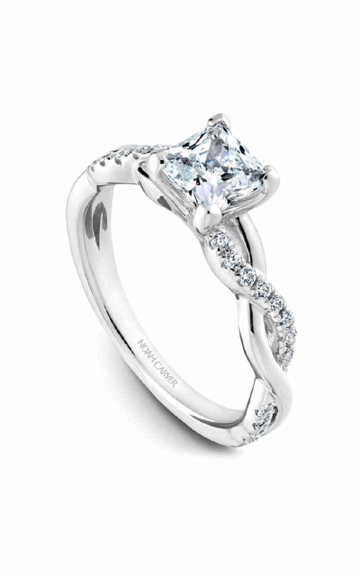 Noam Carver Twist Band Engagement Ring B185-01A