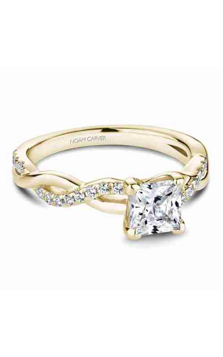 Noam Carver Twist Band Engagement Ring B185-01YA