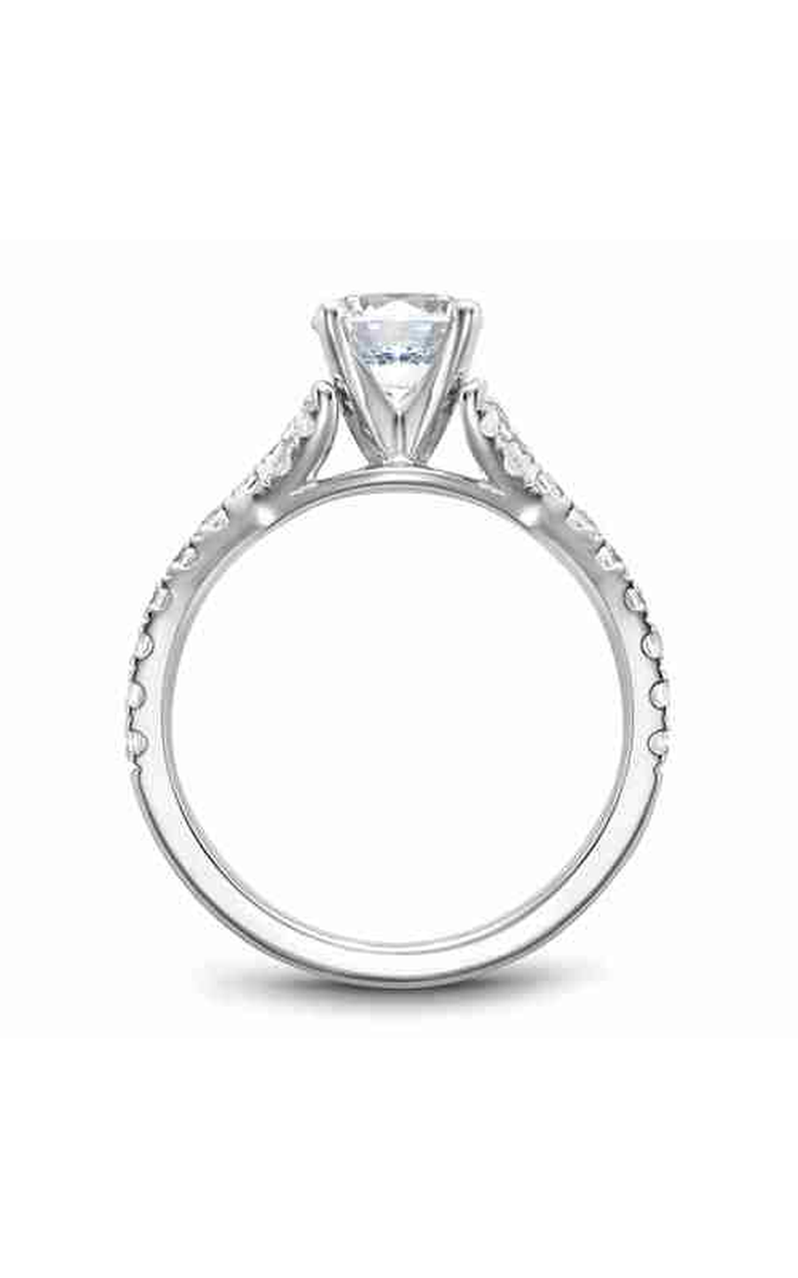 Noam Carver Twist Band Engagement Ring B154-01A