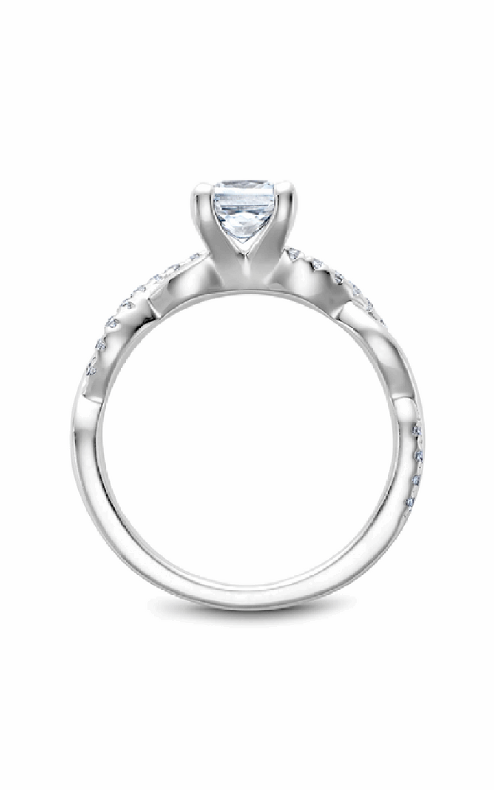 Noam Carver Twist Band Engagement Ring B185-01A