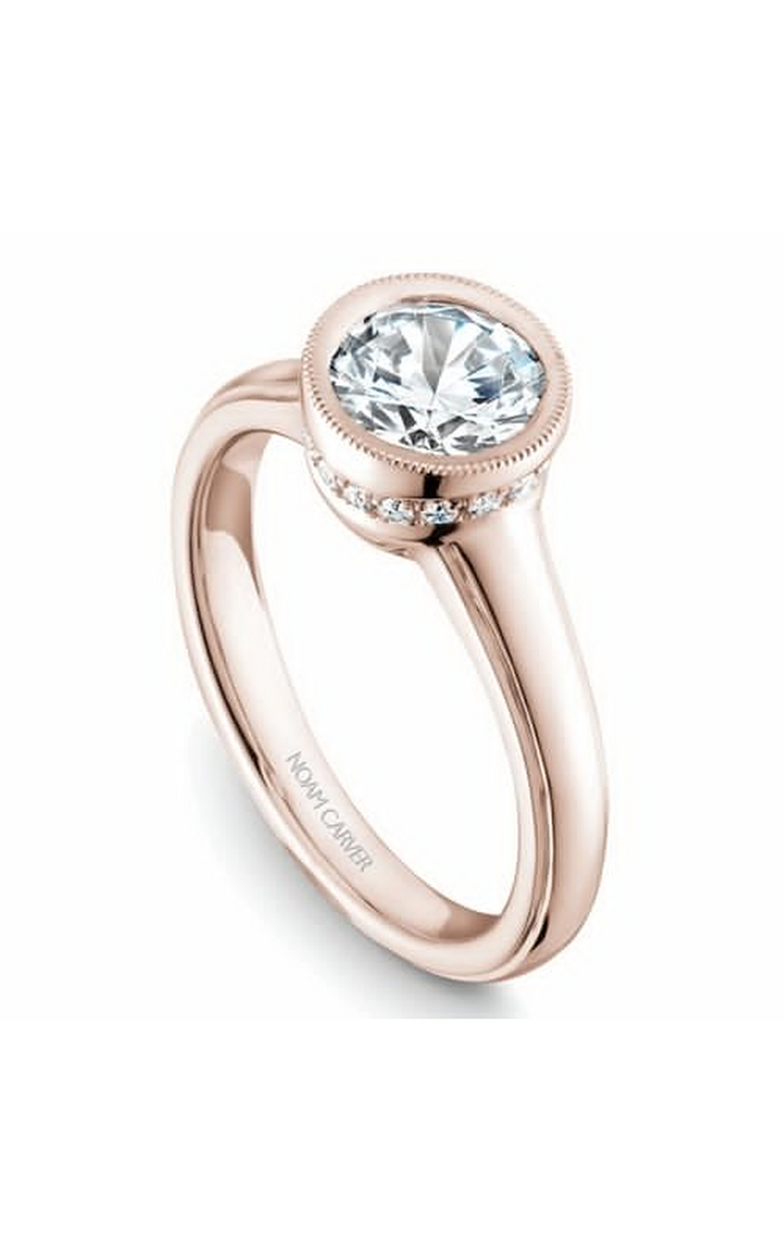 Noam Carver Bezel Engagement Ring B025-01RA