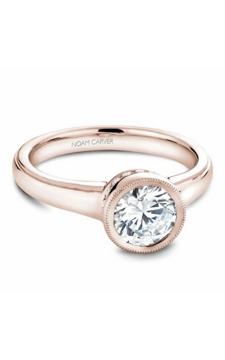 Noam Carver Bezel Engagement Ring B025-01RA