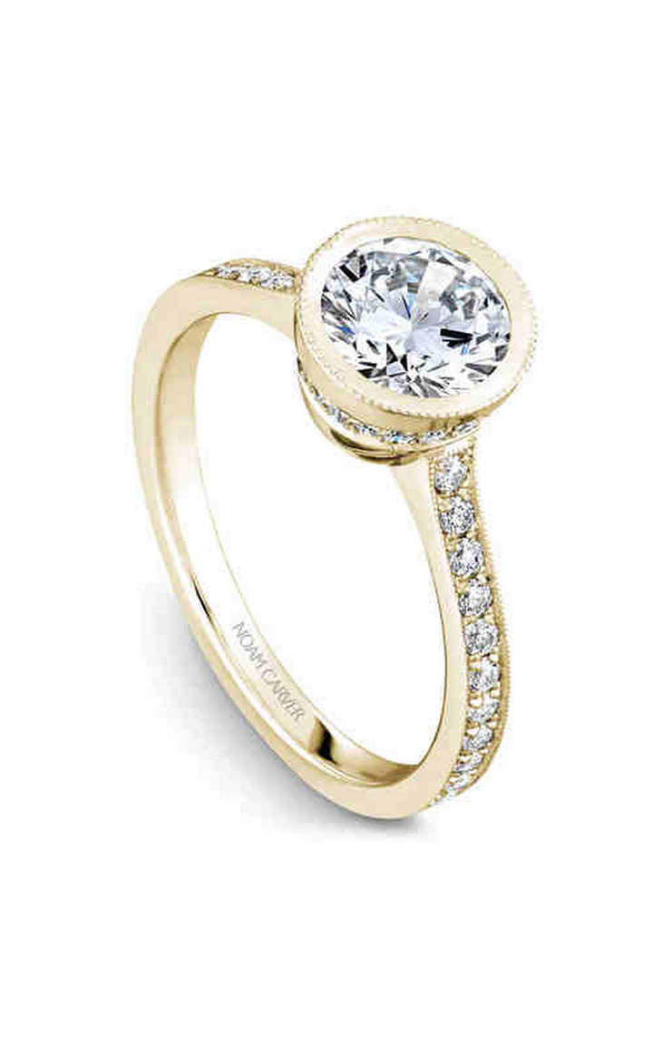 Noam Carver Bezel Engagement Ring B025-02YA