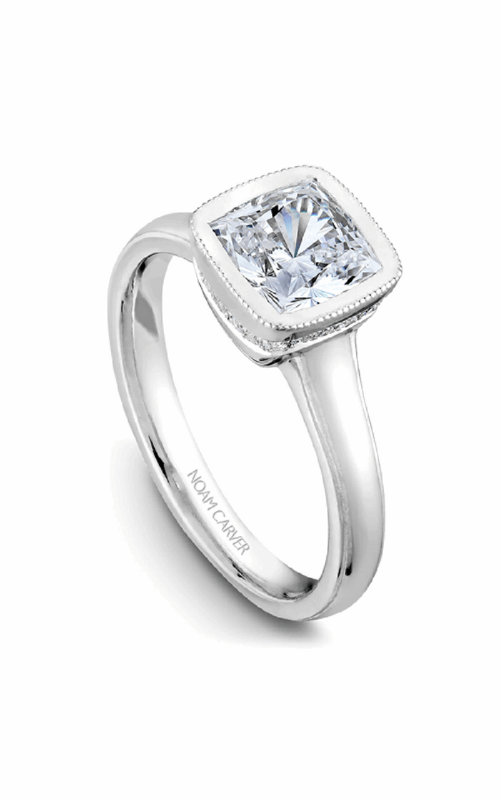 Noam Carver Bezel Engagement Ring B026-01A