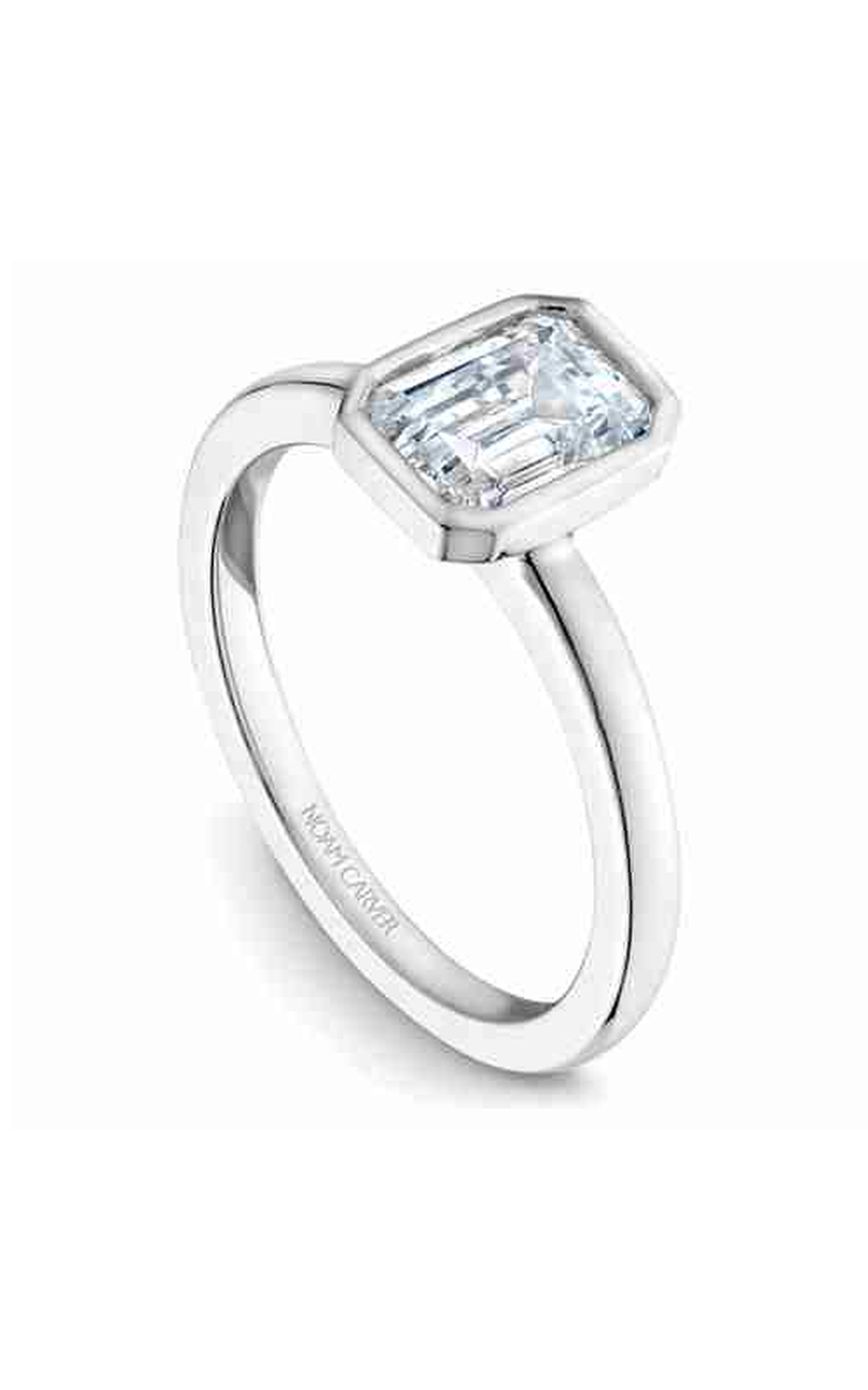 Noam Carver Bezel Engagement Ring B095-03A