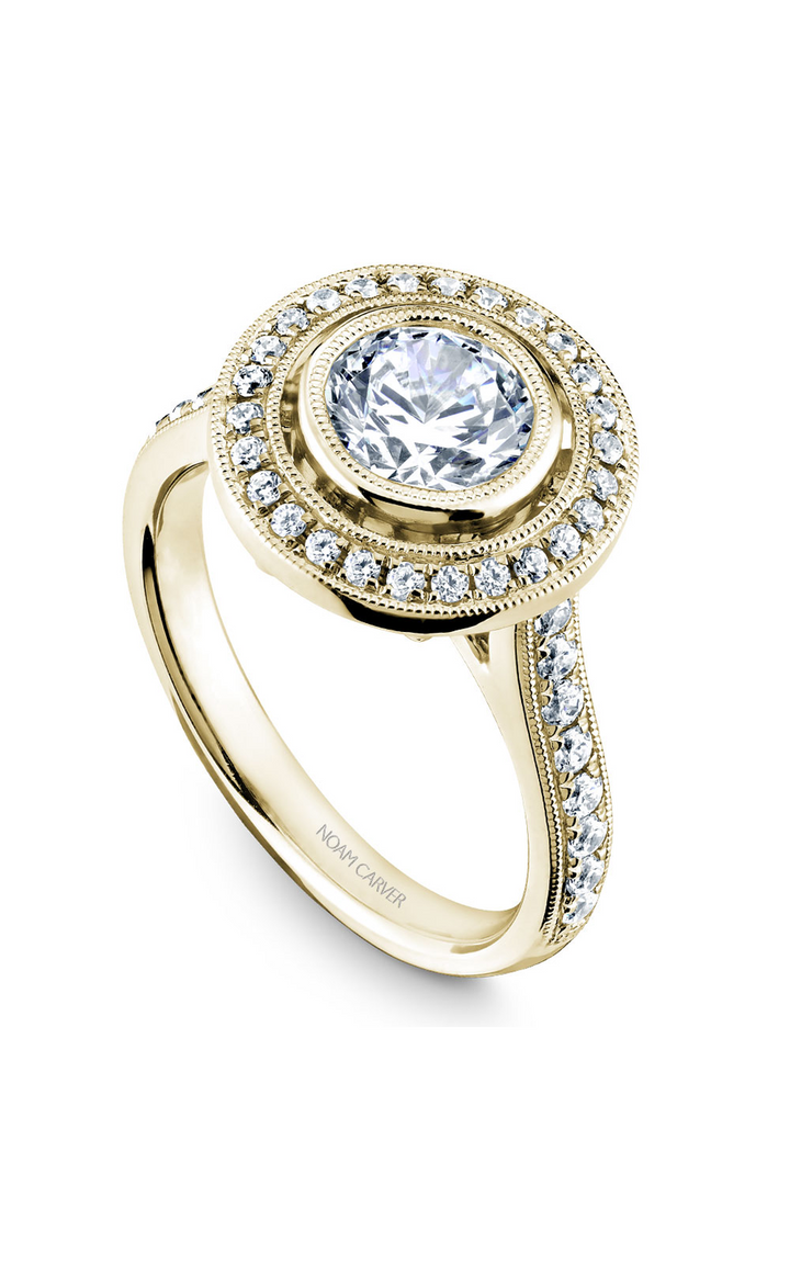 Noam Carver Bezel Engagement Ring R040-02YA