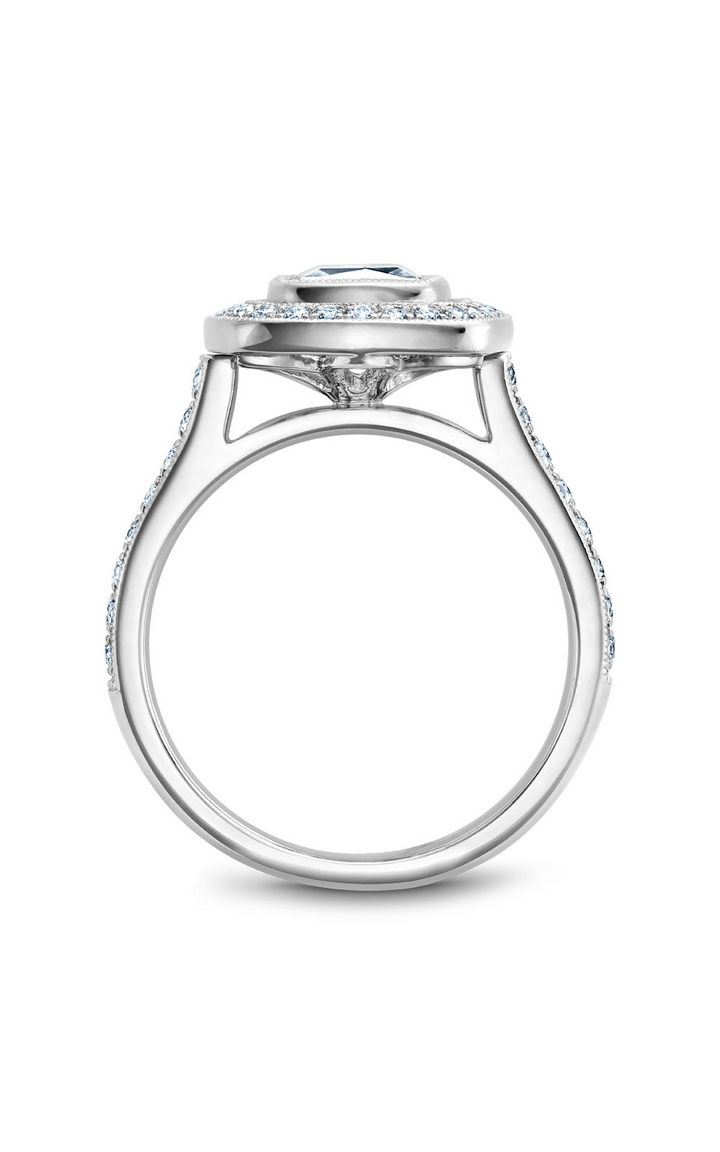 Noam Carver Bezel Engagement Ring R040-03A