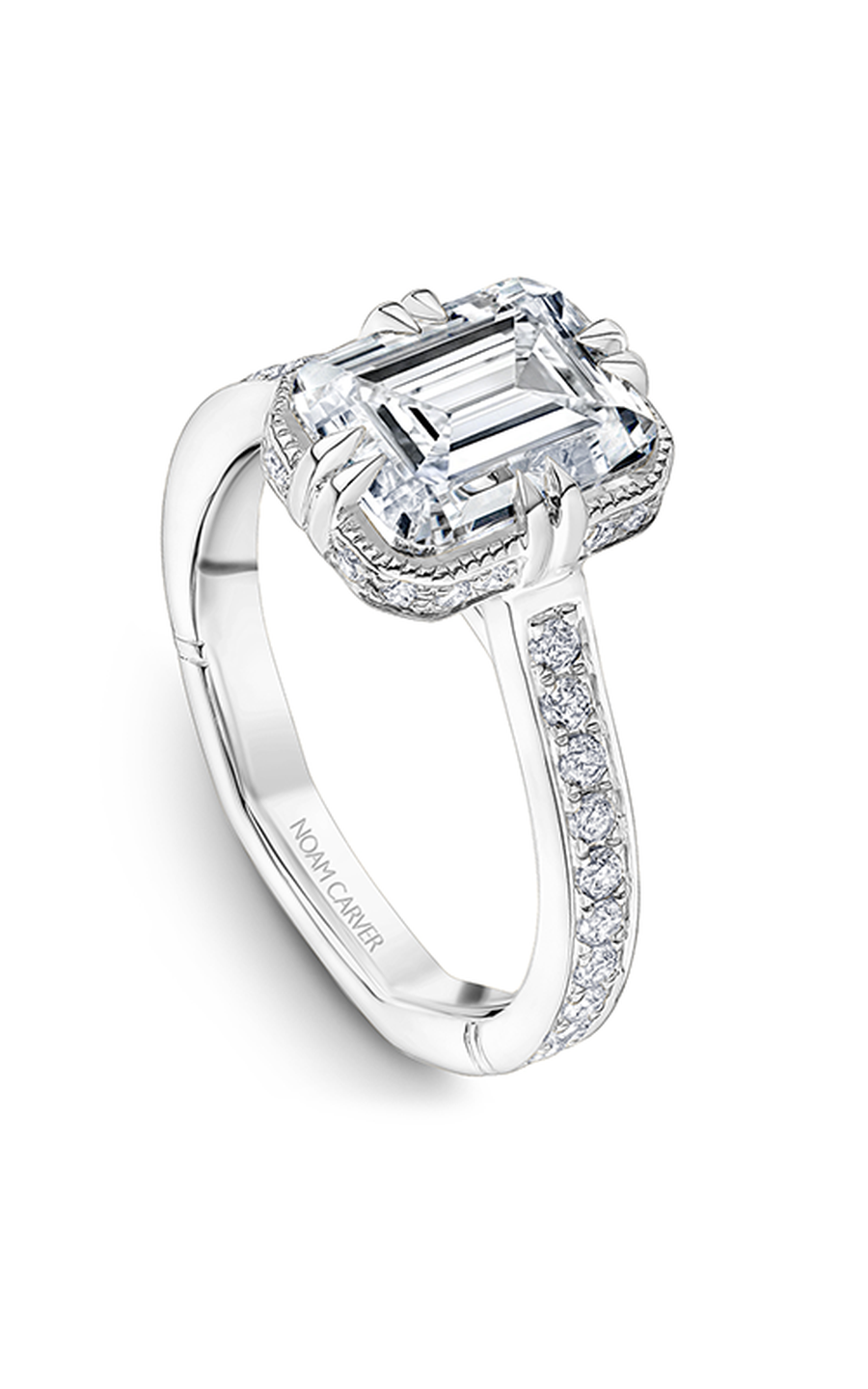 Noam Carver Atelier Engagement Ring A004-01A