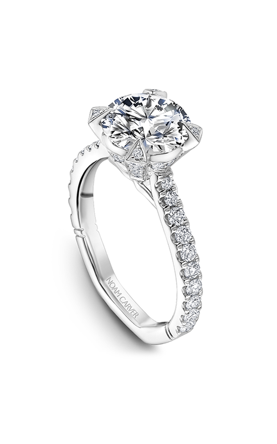 Noam Carver Atelier Engagement Ring A008-01A