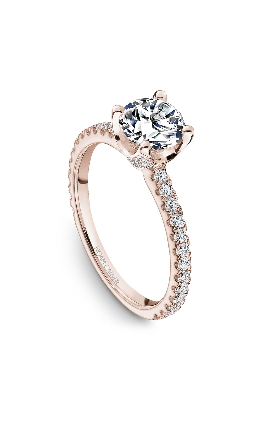 Noam Carver Bridal Engagement Ring B027-08RA