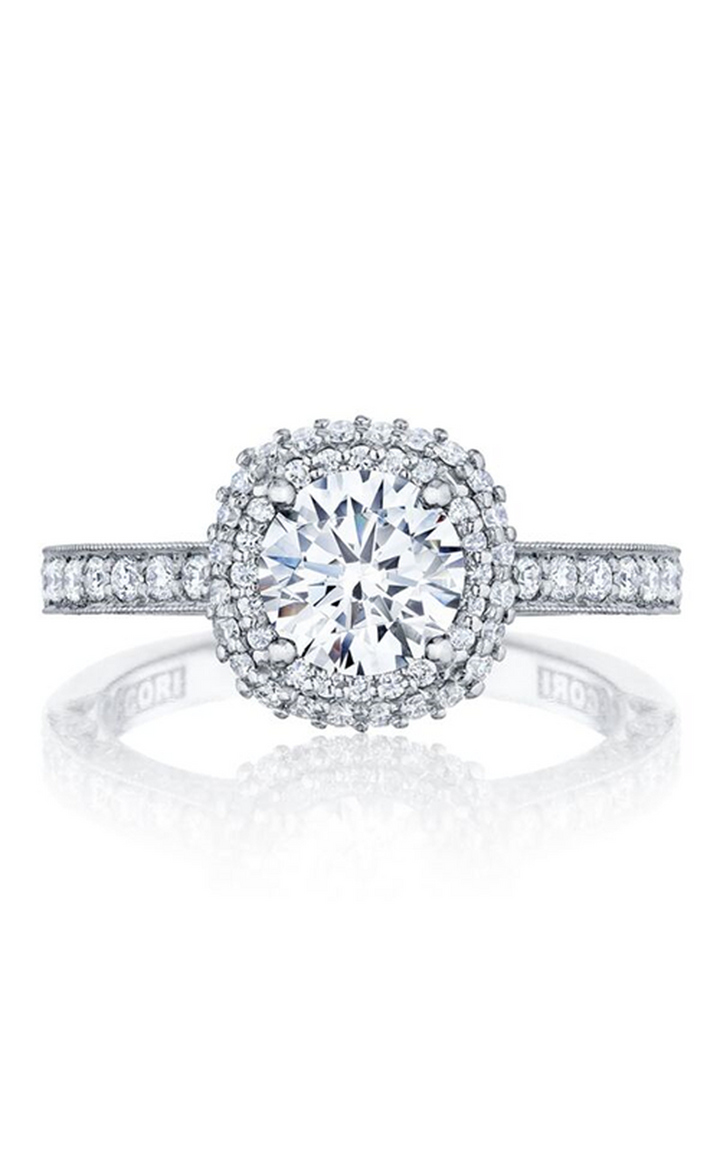 TACORI Classic Crescent Engagement Ring HT2522CU65