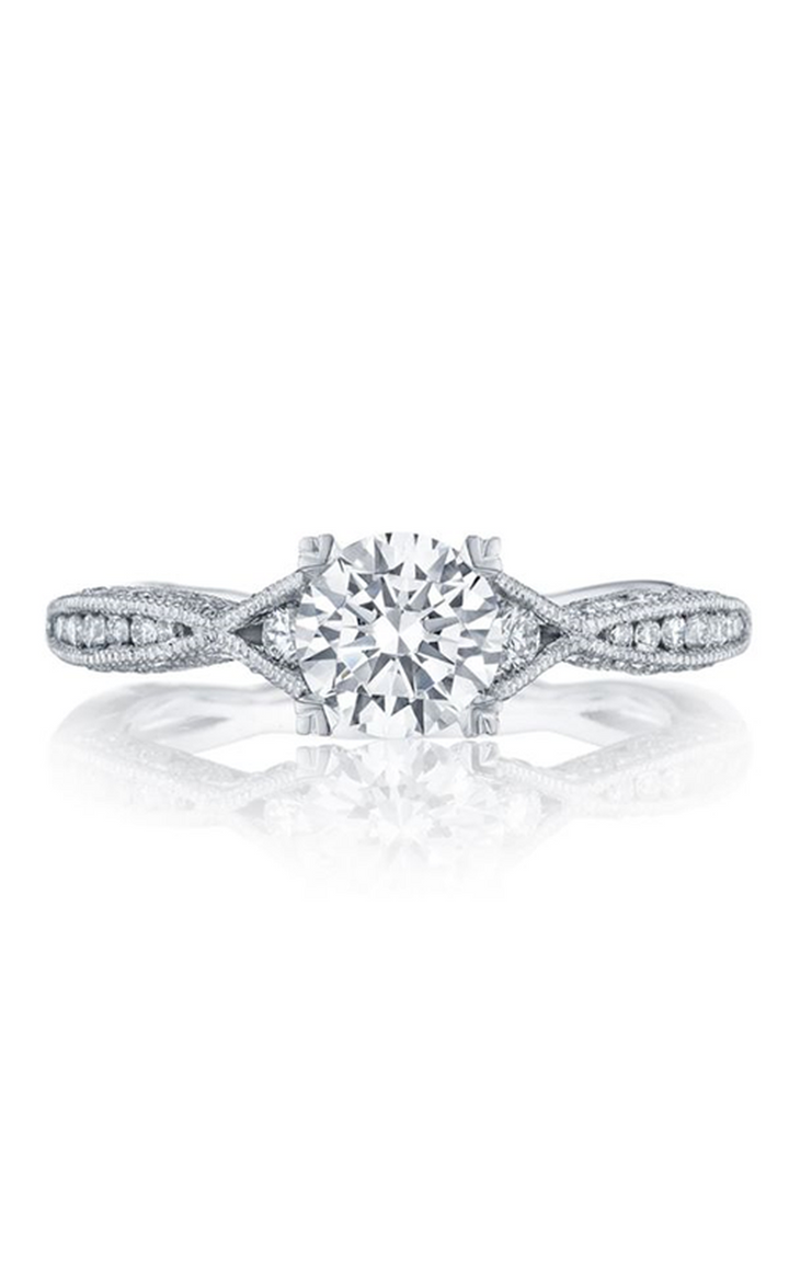 TACORI Classic Crescent Engagement Ring 2645RD612