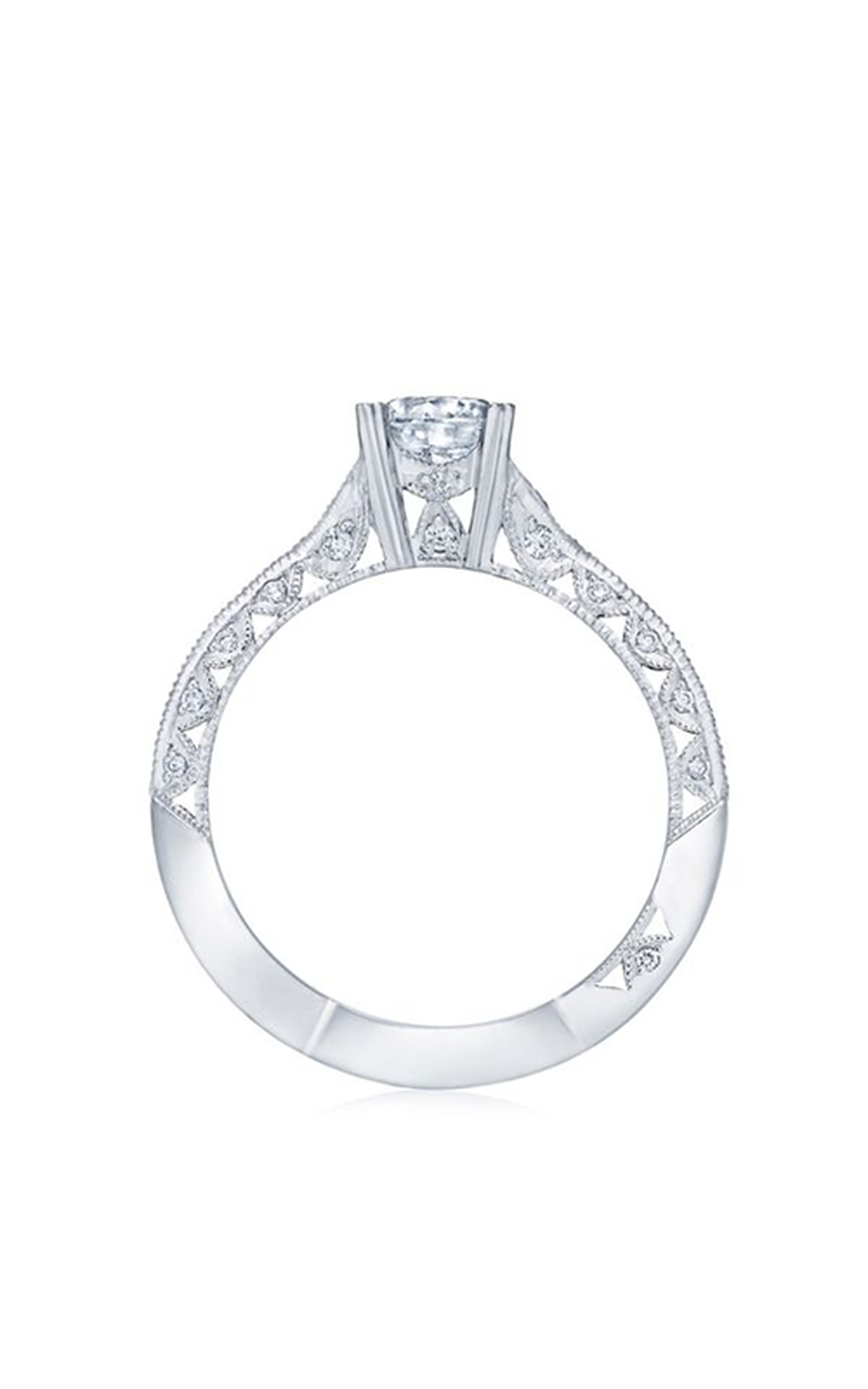 TACORI Classic Crescent Engagement Ring 2645RD612