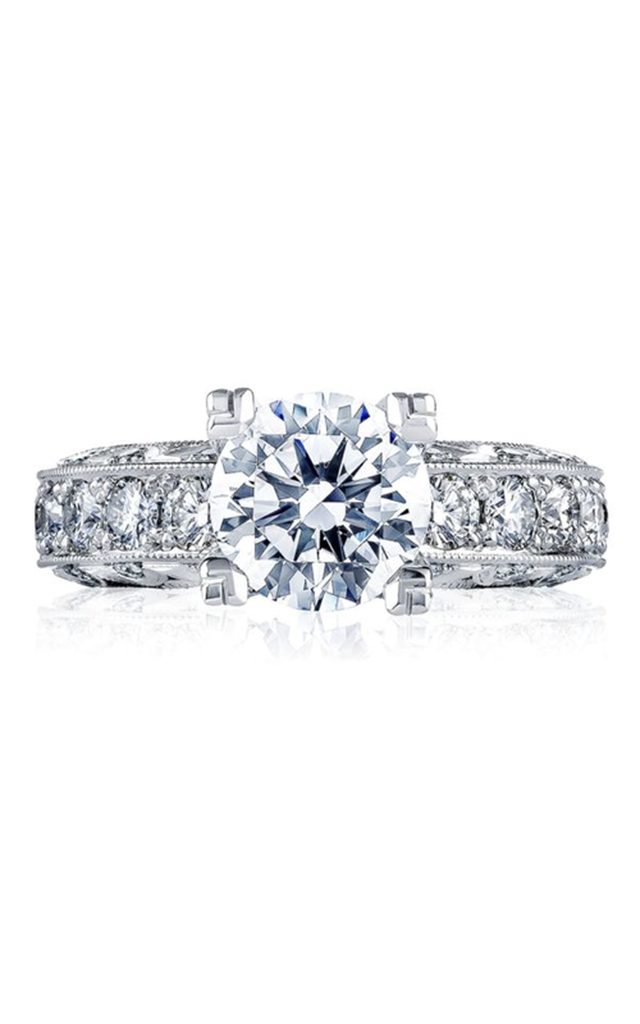 TACORI Classic Crescent Engagement Ring HT2530AW