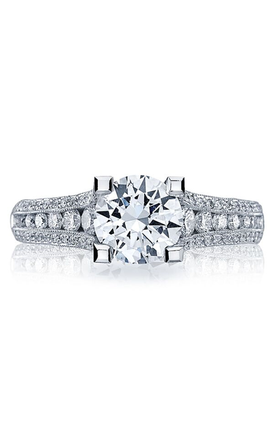 TACORI Classic Crescent Engagement Ring HT2513RD7512X