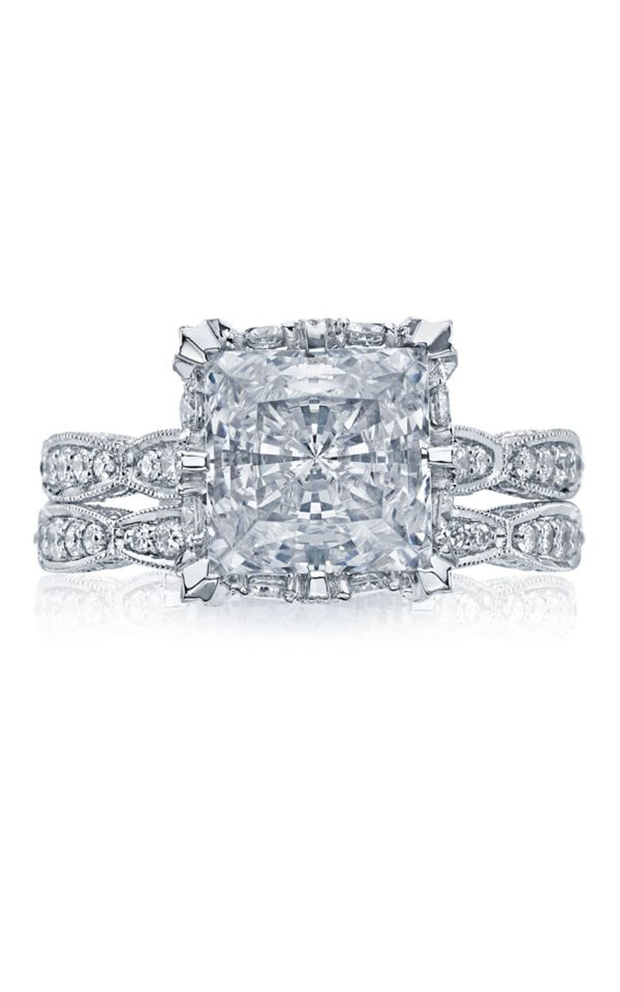 TACORI Classic Crescent RoyalT Engagement Ring HT2604PR85